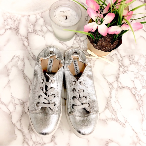 Steve Madden Shoes - Steve Madden Metallic Sneakers